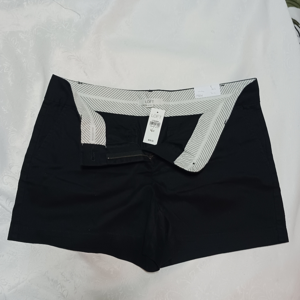 Ann Taylor Loft Size 10 Womens Shorts Chino The Riviera Short Casual Mid-rise